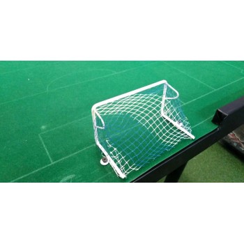 Subbuteo Andrew Table Soccer goals V-80 EDITION with white blue nets